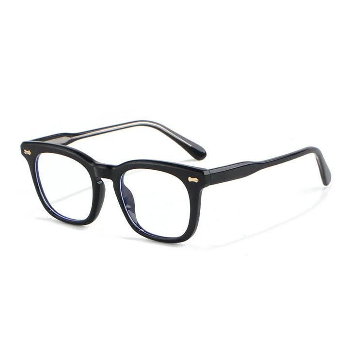 Xbora Women's Full Rim Oval Square Tr 90 Titanium Eyeglasses 70951