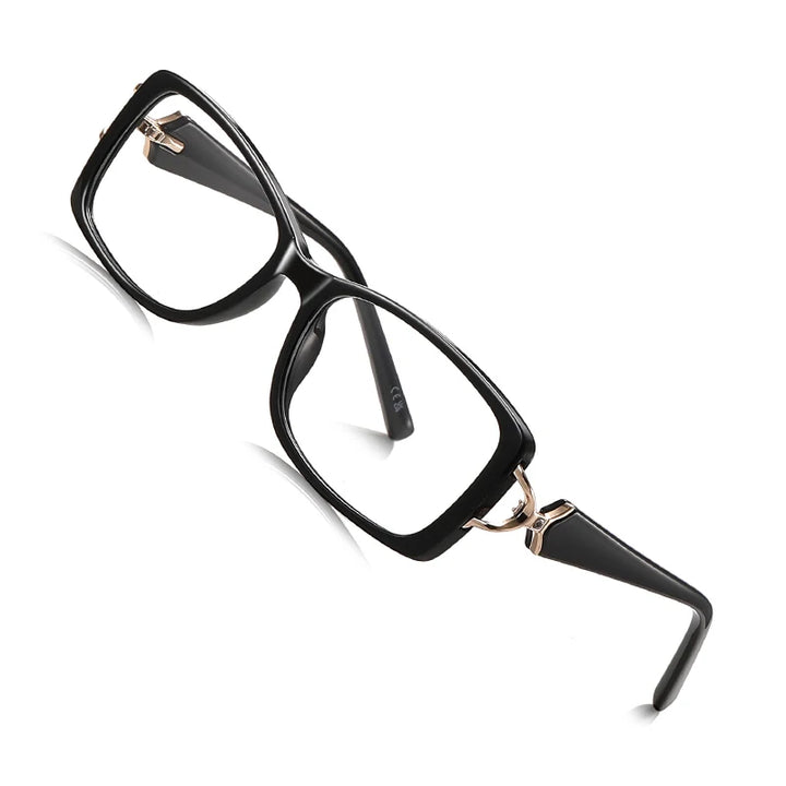 Vicky Women's Full Rim Square Tr 90 Alloy Reading Glasses 77201