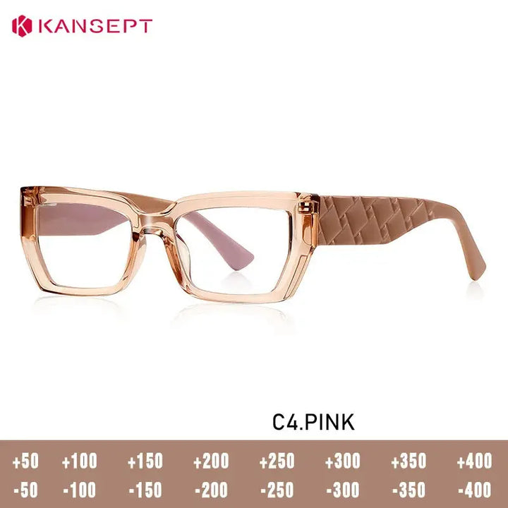 Kansept Unisex Full Rim Rectangle Tr 90 Frames 225800 FuzWeb