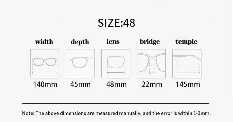 Hewei Unisex Full Rim Round Titanium Eyeglasses 22025 Full Rim Hewei   