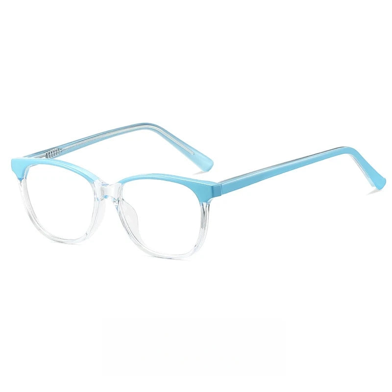Yimaruili Unisex Full Rim Oval TR-90 Eyeglasses 992001 — view 3 | Yimaruili at FuzWeb