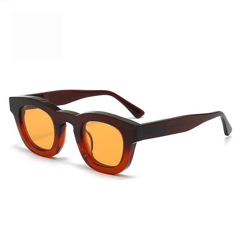 Black Mask Unisex Full Rim Cat Eye Acetate Sunglasses 393146 Full Rim Black Mask   
