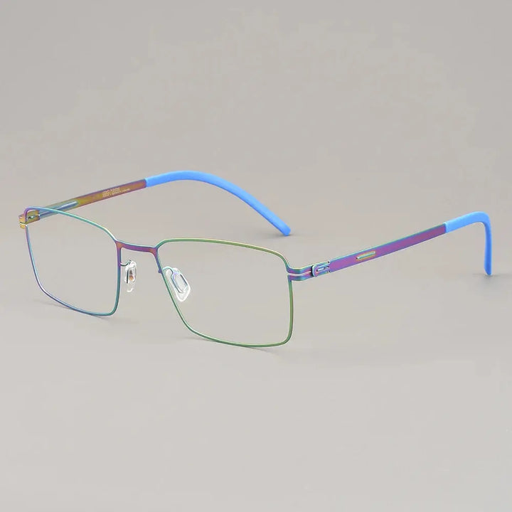 Bobbie 543719 Women’s Full Rim Stainless Steel Square Frames FuzWeb