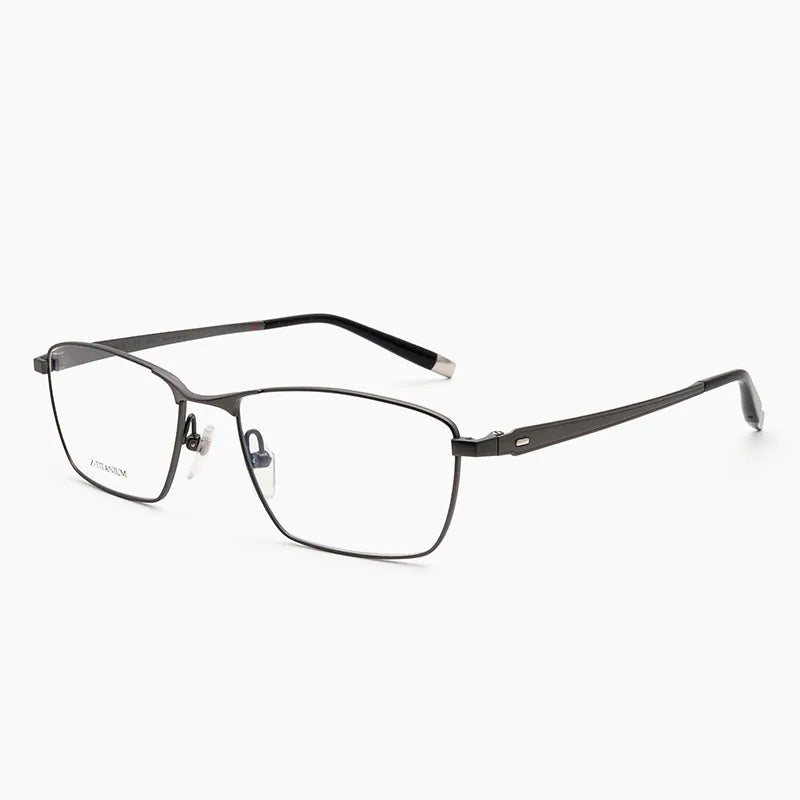 Aimee Unisex Full Rim Square Titanium Eyeglasses 27023 Full Rim Aimee   