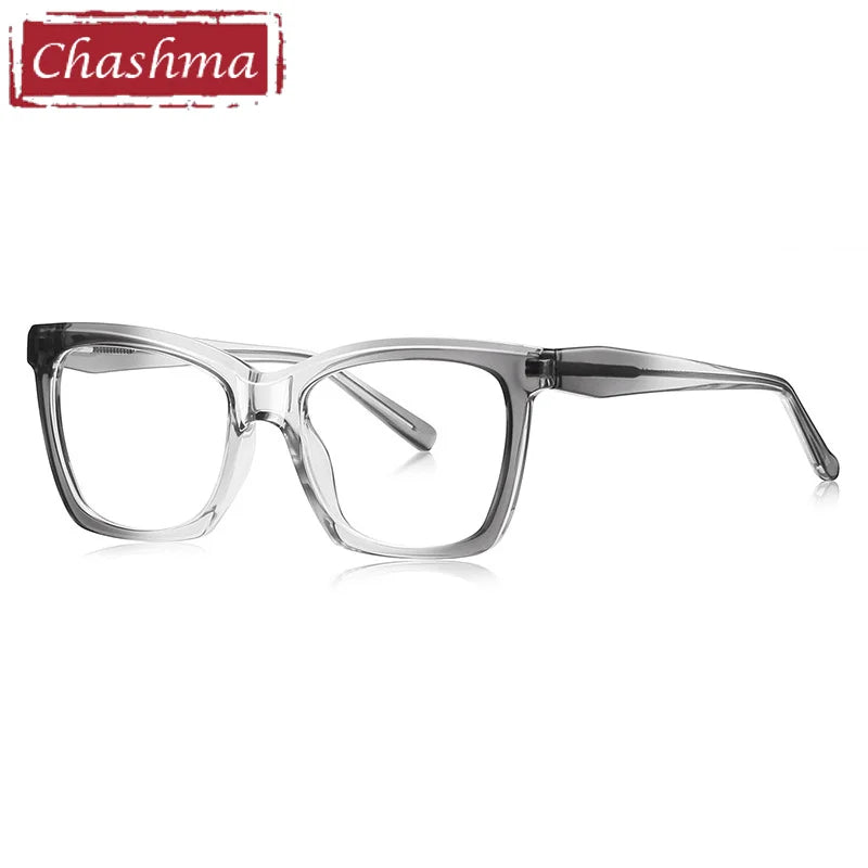 Chashma Ochki Women's Full Rim Cat Eye Tr 90 Titanium Eyeglasses 881003
