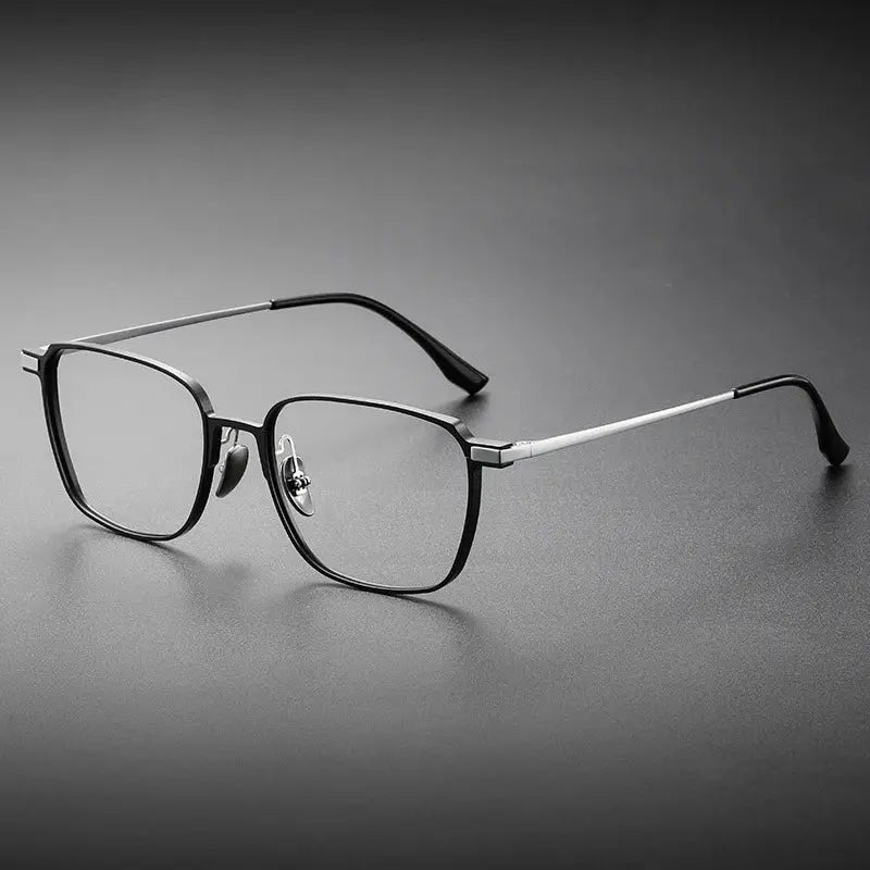 Vicky Unisex Full Rim Square Aluminum Titanium Reading Glasses V20229.