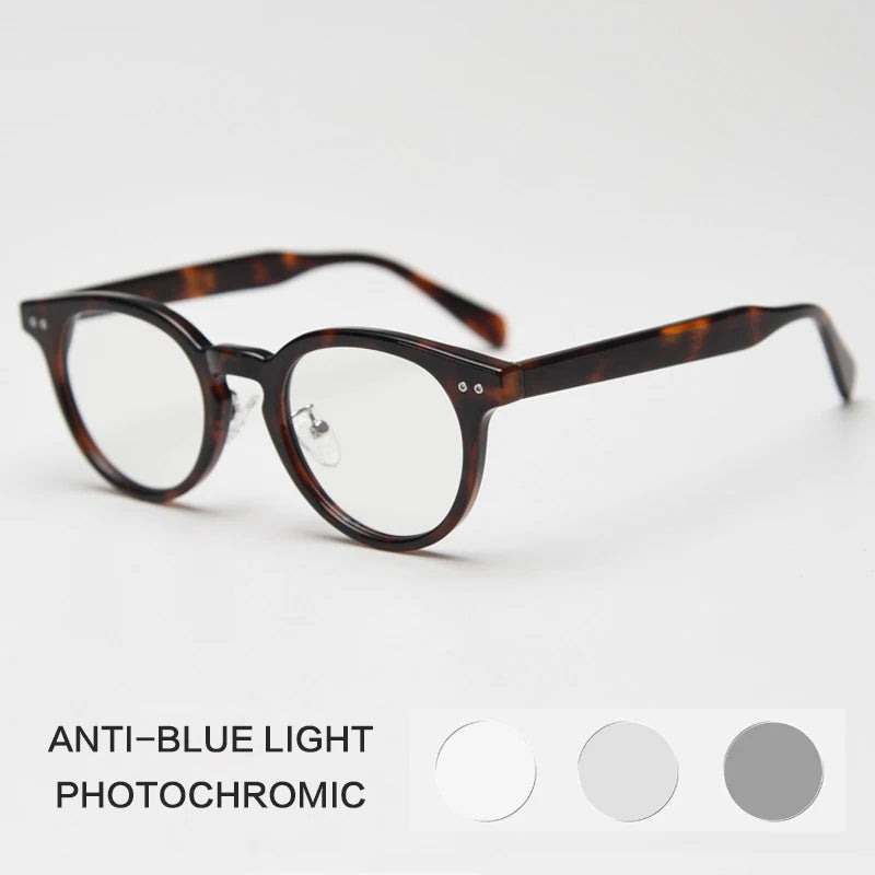 Gatenac Full Rim Square Tr 90 Titanium Photochromic Reading Glasses G83078