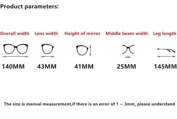 Nobler Unisex Full Rim Irregular Round Titanium Eyeglasses 185745 Full Rim Nobler   