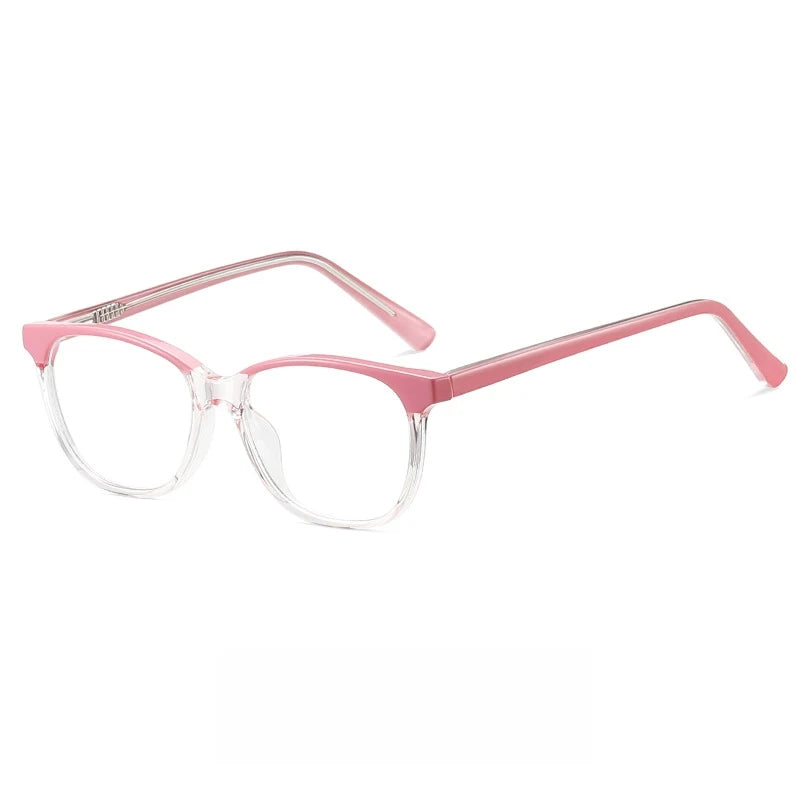Yimaruili Unisex Full Rim Oval TR-90 Eyeglasses 992001 — view 4 | Yimaruili at FuzWeb