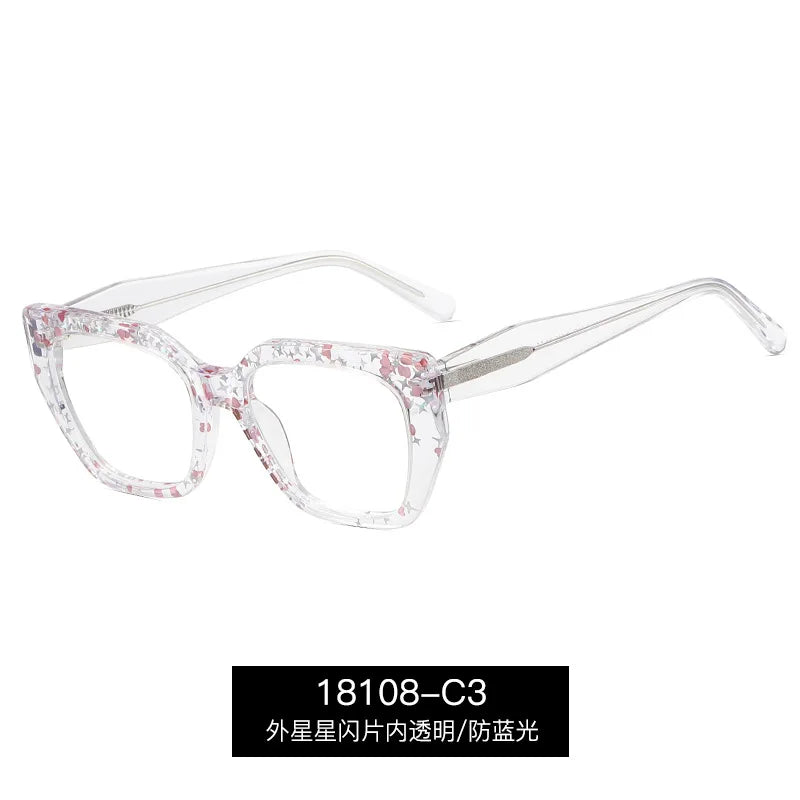 Reven Jate 18108 women's cat eye acetate prescription eyeglasses — view 8