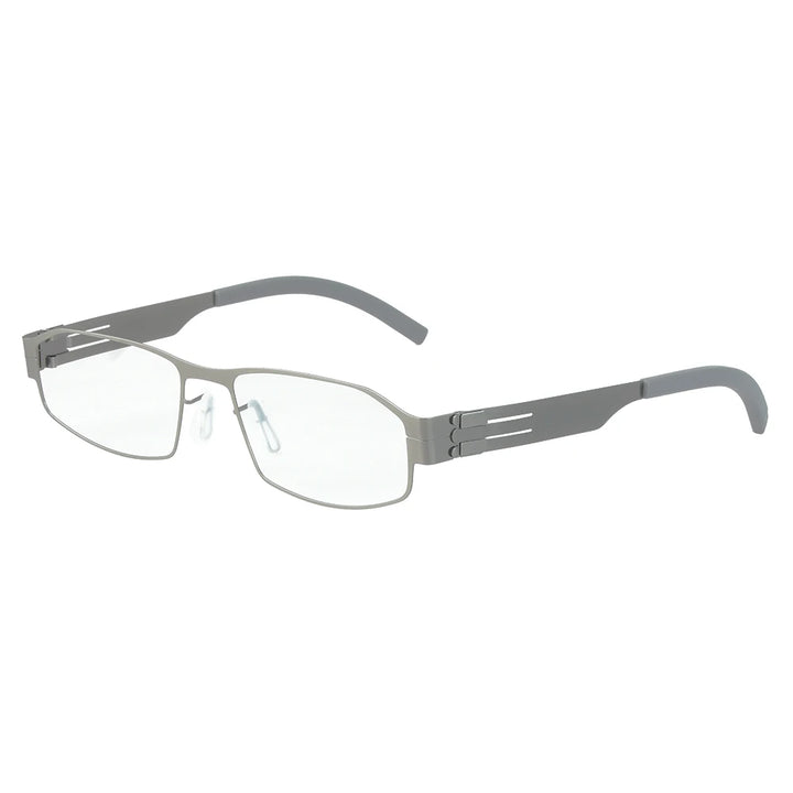 Bobbie Women's Full Rim Square Screwless Steel Eyeglasses 543018