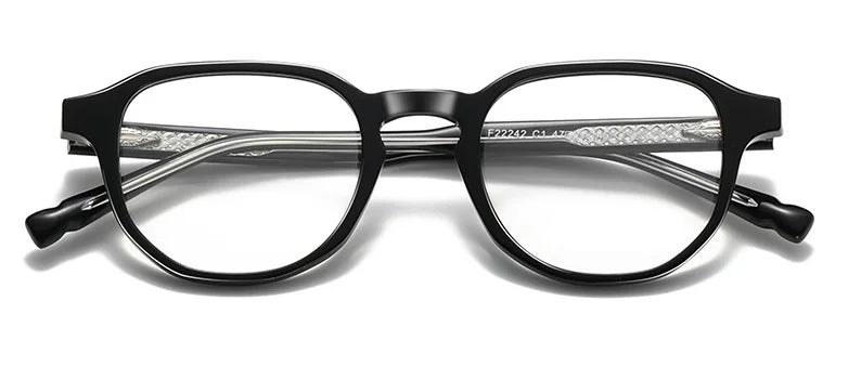 CCspace Women's Full Rim Oval Square Acetate Reading Glasses 802573