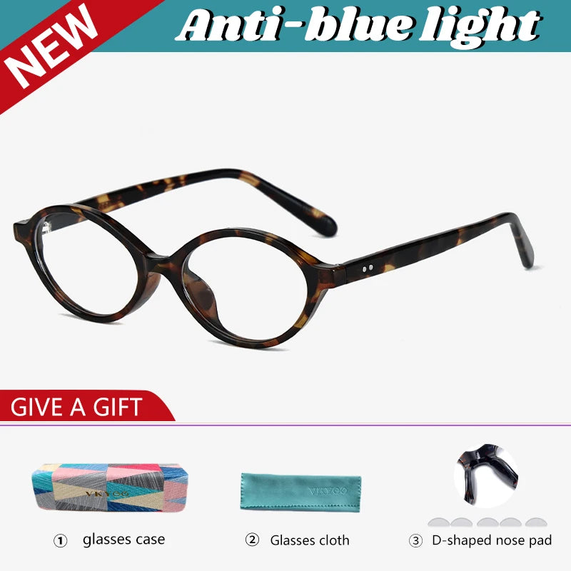 Vicky Women's Full Rim Oval Acetate Reading Glasses 91427