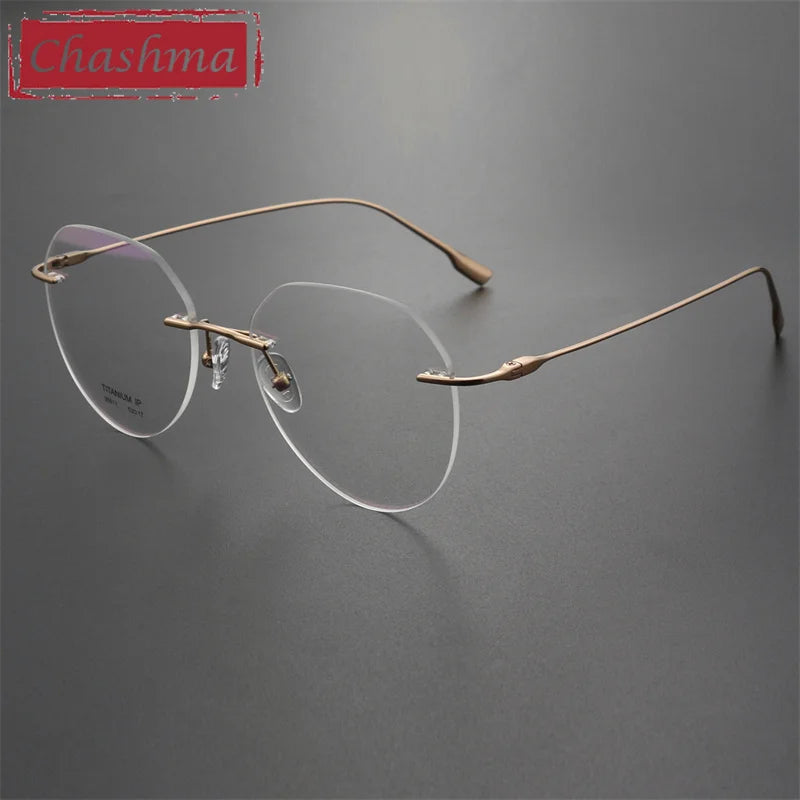 Best rimless titanium eyeglass frames online