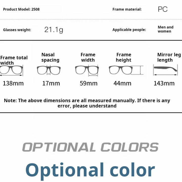Xbora Women's Full Rim Round Pc Alloy Eyeglasses 612508