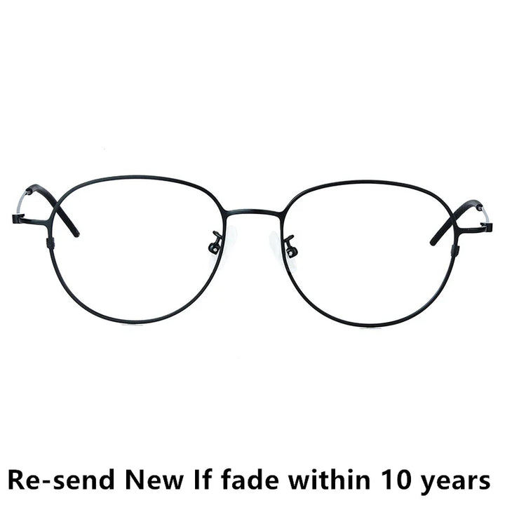 Bobbie Unisex Full Rim Oval Titanium Eyeglasses KMN512