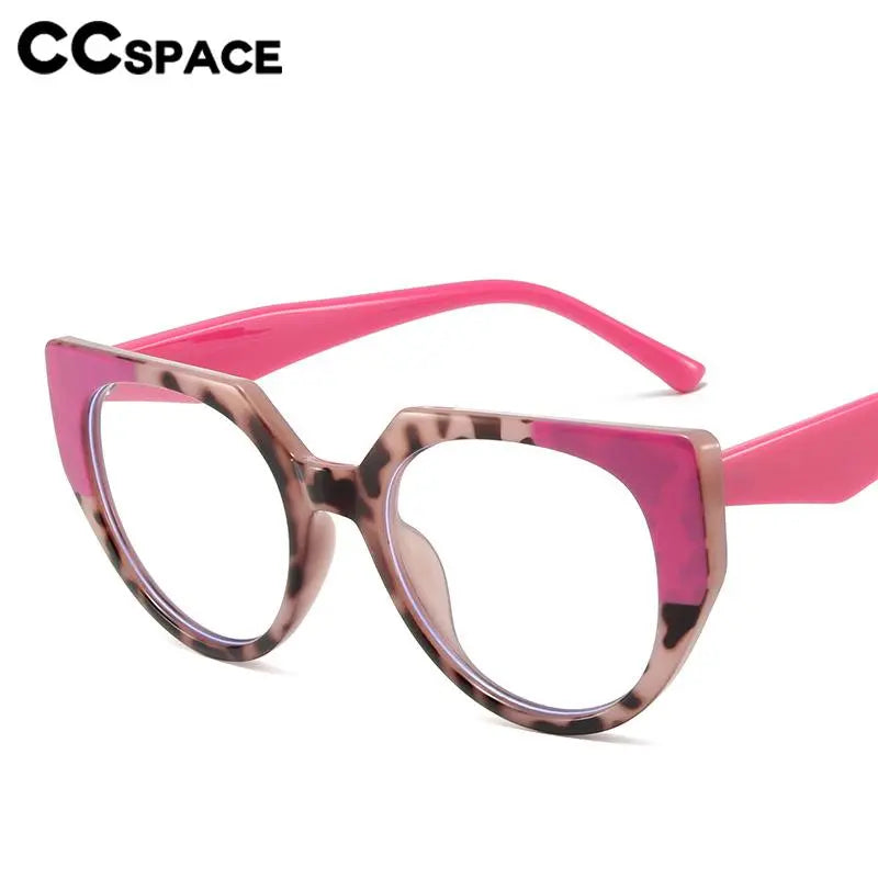 CCSpace Women's Full Rim Cat Eye Tr 90 Hyperopic Reading Glasses R56954 Reading Glasses CCspace   