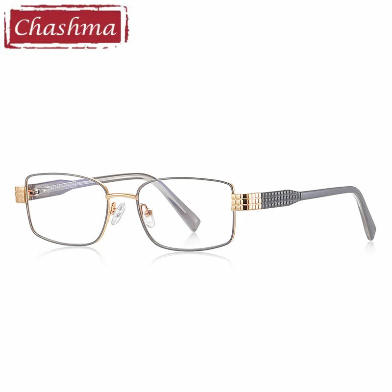 Chashma Ochki Women's Full Rim Square Tr 90 Alloy Eyeglasses 883163