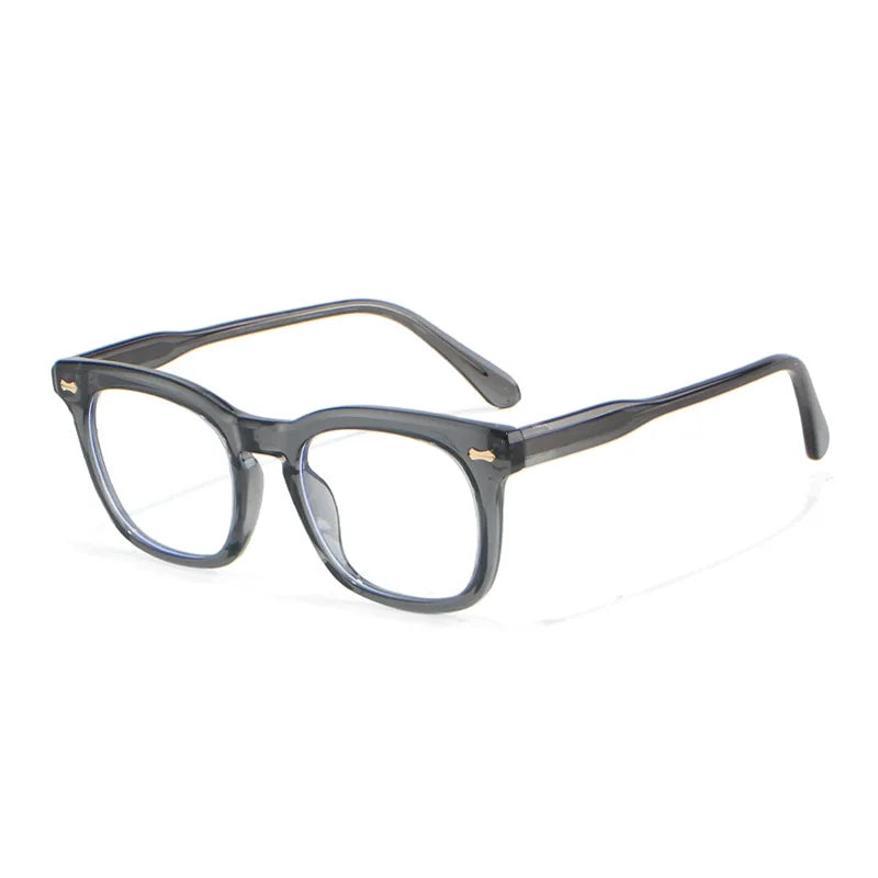 Xbora Women's Full Rim Oval Square Tr 90 Titanium Eyeglasses 70951