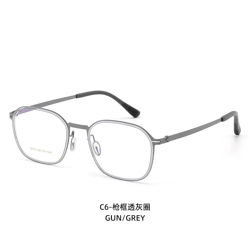 Zirosat Unisex Full Rim TR90 Alloy Prescription Eyeglasses 2016 - view 7