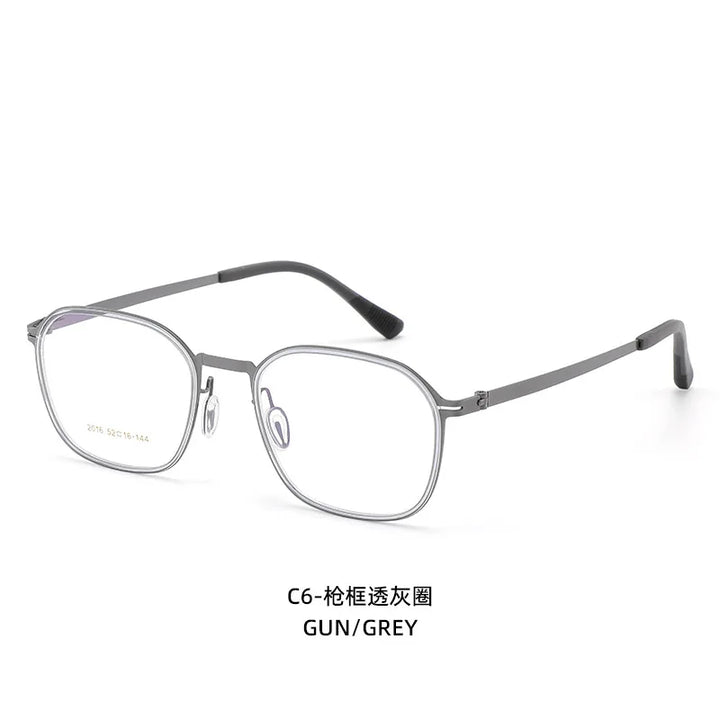 Zirosat Unisex Full Rim TR90 Alloy Prescription Eyeglasses 2016 - view 7