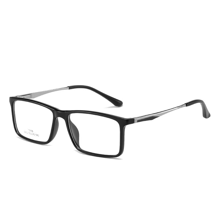 Hotochki Unisex Full Rim Square Tr 90 Eyeglasses 99612 Full Rim Hotochki C2 CN