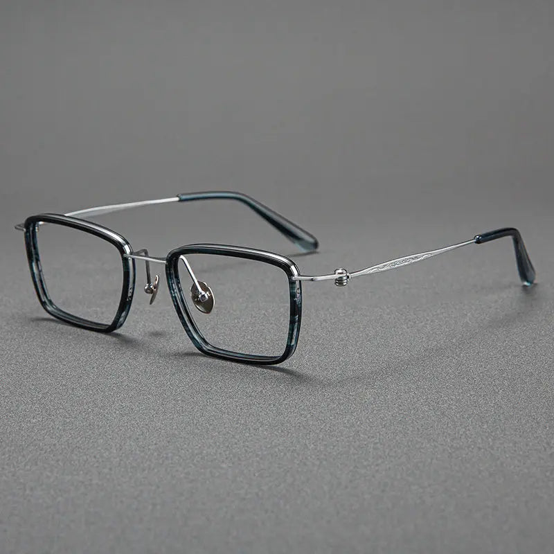 Blackmask Unisex Full Rim Square Acetate Eyeglasses BM-A6902