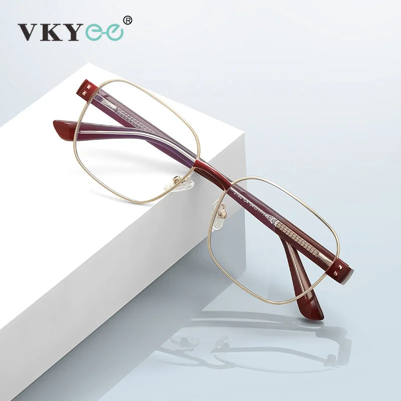 Vicky PFD3180 Women's Round Full Rim Eyeglasses