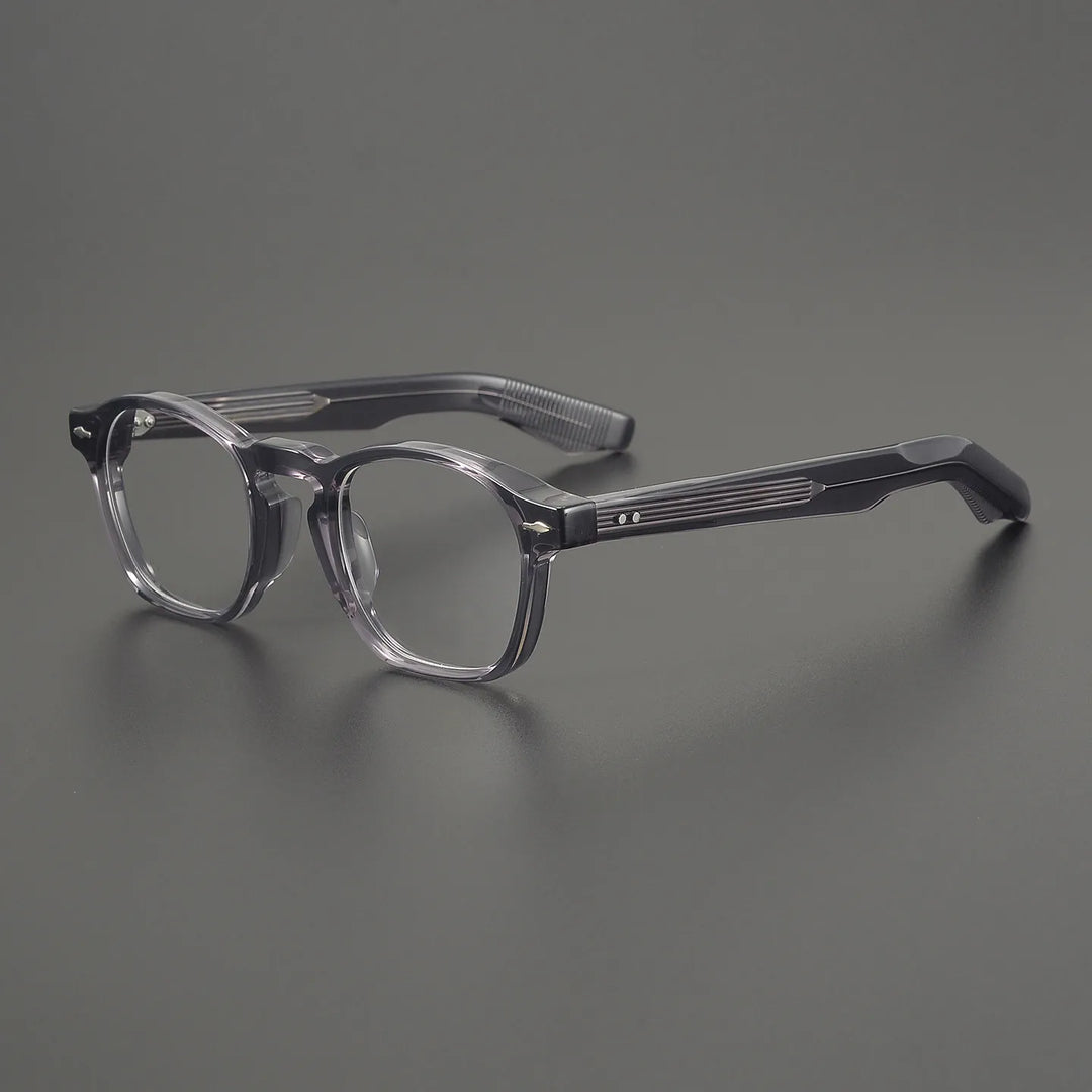 Blackmask Unisex Full Rim Square Acetate Eyeglasses BM-N034
