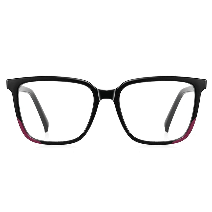 Reven Jate Unisex Full Rim Square Tr 90 Eyeglasses J2135 Full Rim Reven Jate   