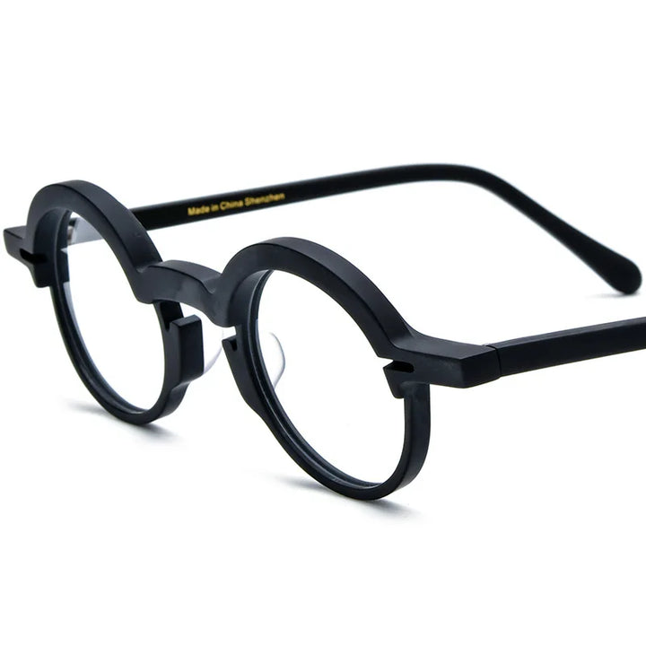 Nobler Women's Full Rim Round Oval Acetate Eyeglasses 319398