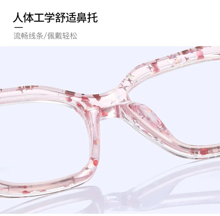 Reven Jate 18108 women's cat eye acetate prescription eyeglasses — view 10