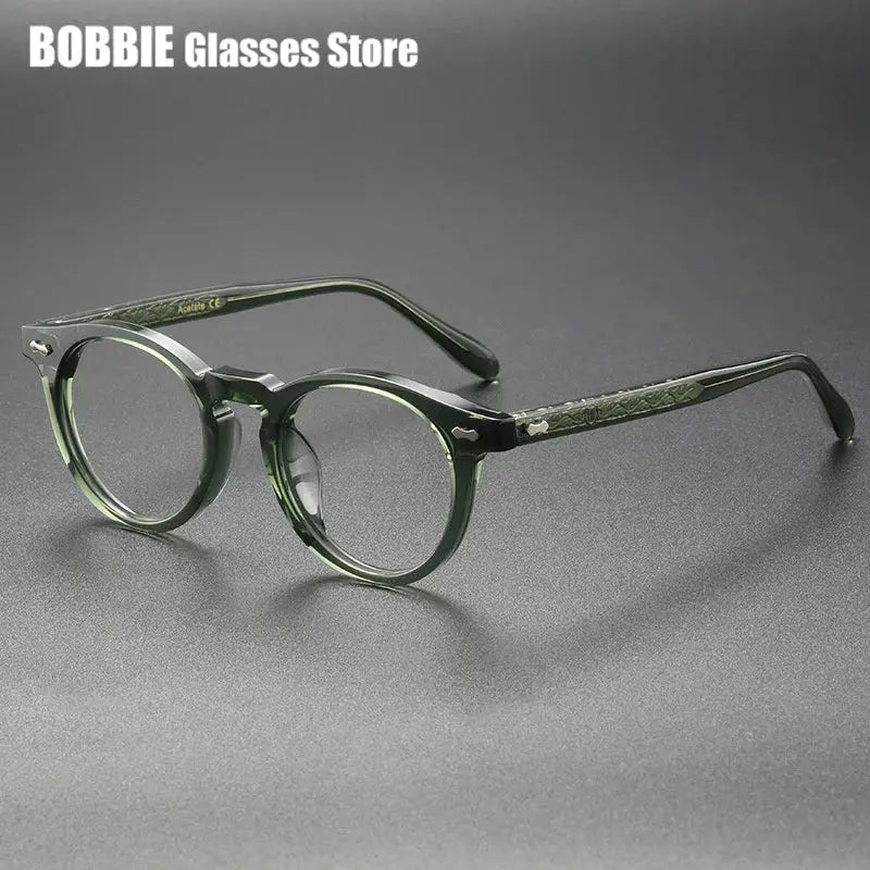 Bobbie 505000 Unisex 142mm Frames Full Rim Square Titanium Acetate FuzWeb