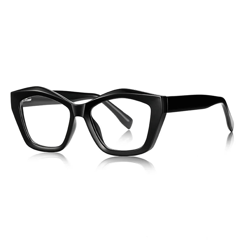 Ralferty Women's Full Rim Cat Eye Tr 90 Titanium Eyeglasses 32169