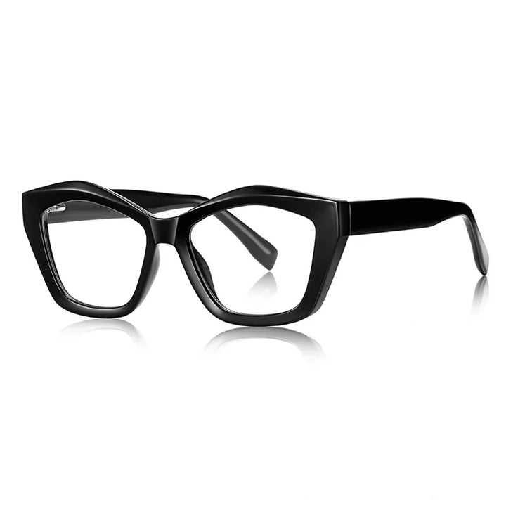 Ralferty Women's Full Rim Cat Eye Tr 90 Titanium Eyeglasses 32169