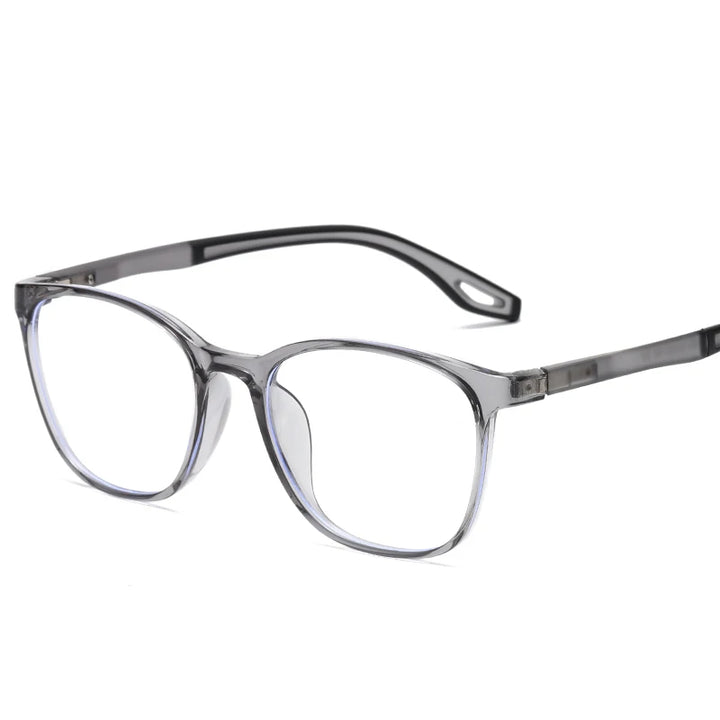 Reven Jate Unisex Full Rim Square Plastic Eyeglasses 81311 Full Rim Reven Jate C4  