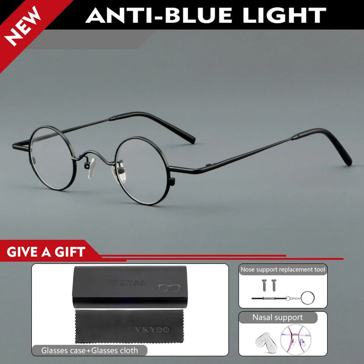 Vicky Women's Full Rim Round Tr 90 Alloy Reading Glasses 636801
