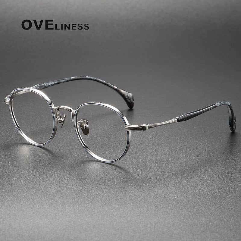 Oveliness Unisex Titanium Eyeglasses 80862 - Lightweight