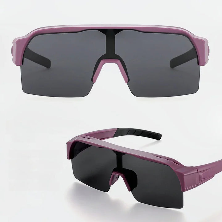 Xbora Unisex Full Rim Google Square Tr 90 Tac Sunglasses 140012