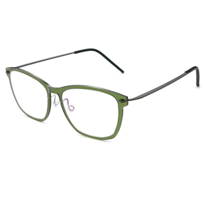 Bobbie Unisex Full Rim Square Acetate Eyeglasses 6525