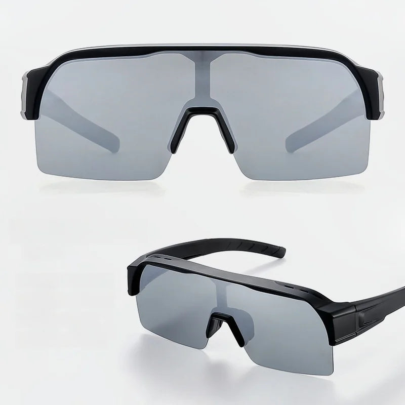 Xbora Unisex Full Rim Google Square Tr 90 Tac Sunglasses 140012