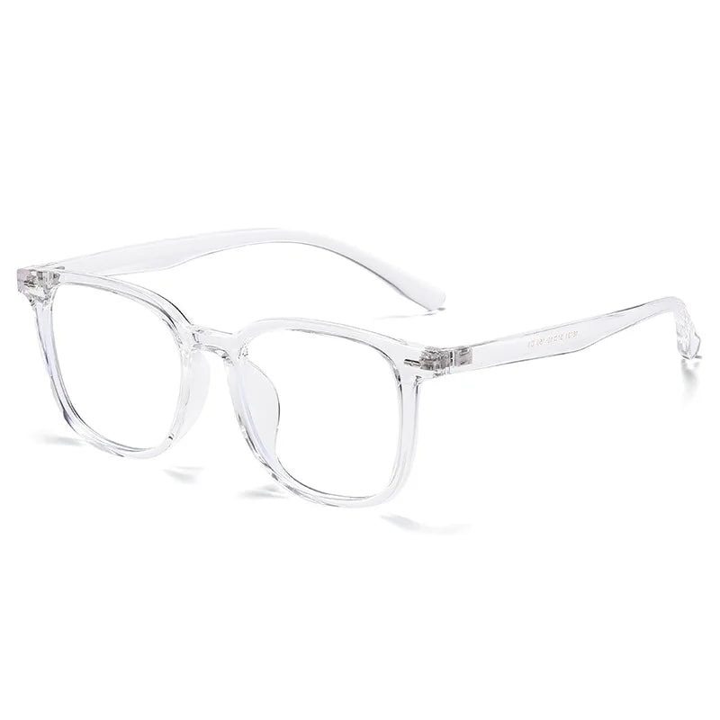 Zirosat Unisex Full Rim Round TR90 Prescription Eyeglasses 18131 - view 4