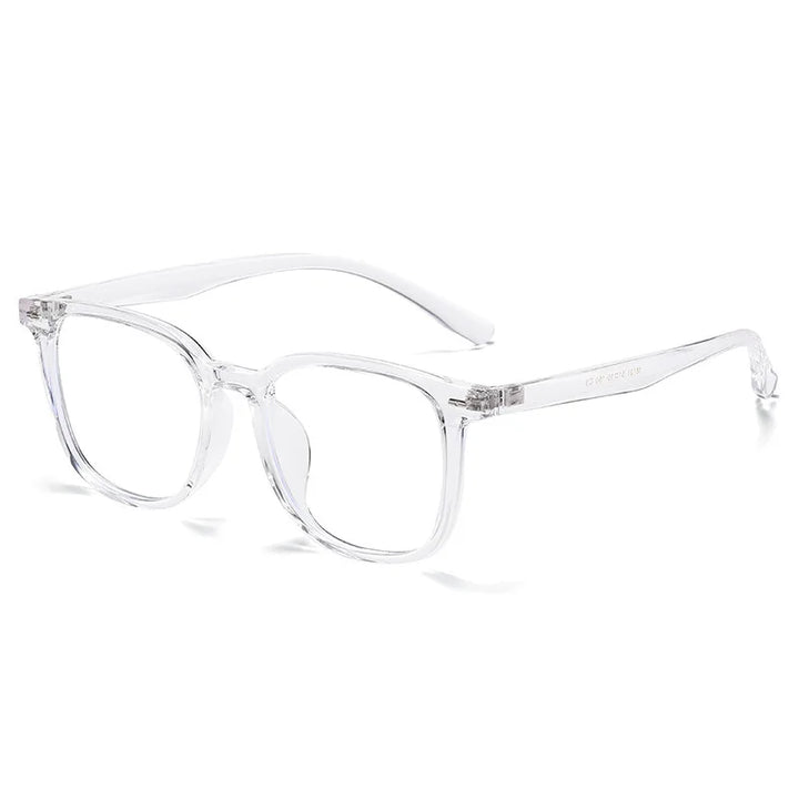 Zirosat Unisex Full Rim Round TR90 Prescription Eyeglasses 18131 - view 4