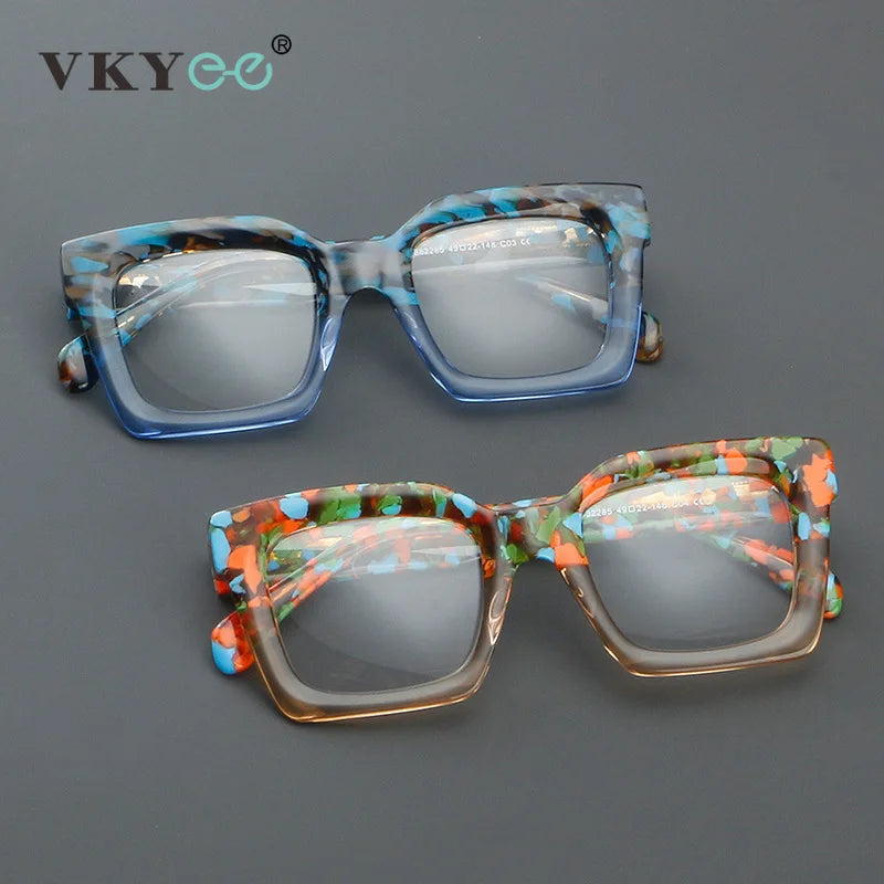 Vicky Women's Full Rim Square Cat Eye Tr 90 Reading Glasses 882285