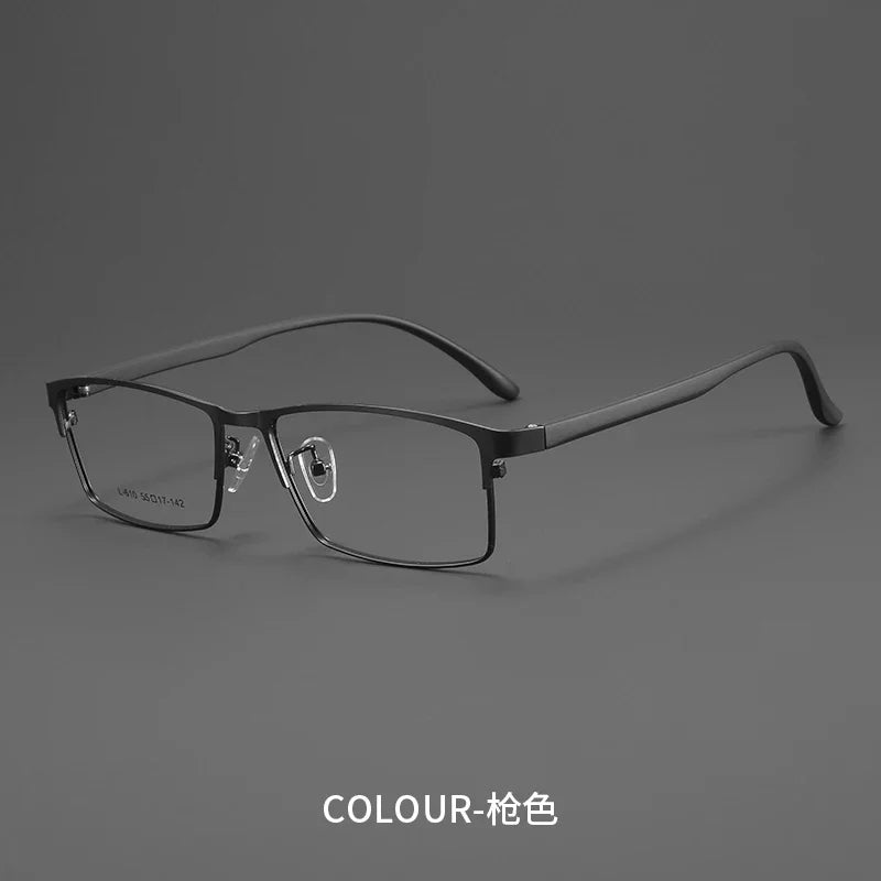 Bclear Unisex Full Rim Square Alloy Eyeglasses MY-L610