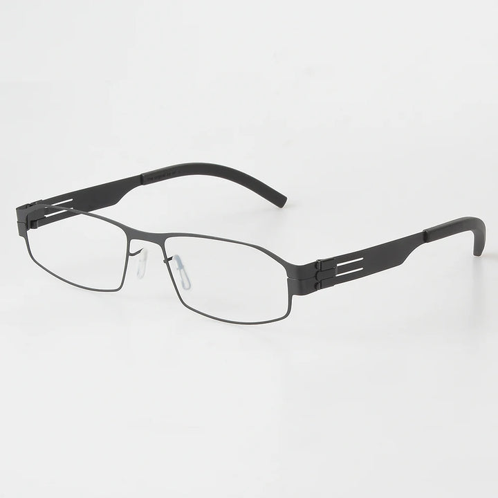 Bobbie Women's Full Rim Square Screwless Steel Eyeglasses 543018