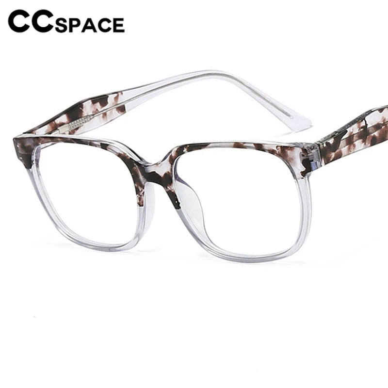 CCspace Women's Full Rim Square Polycarbonate Eyeglasses 301382 Full Rim CCspace   