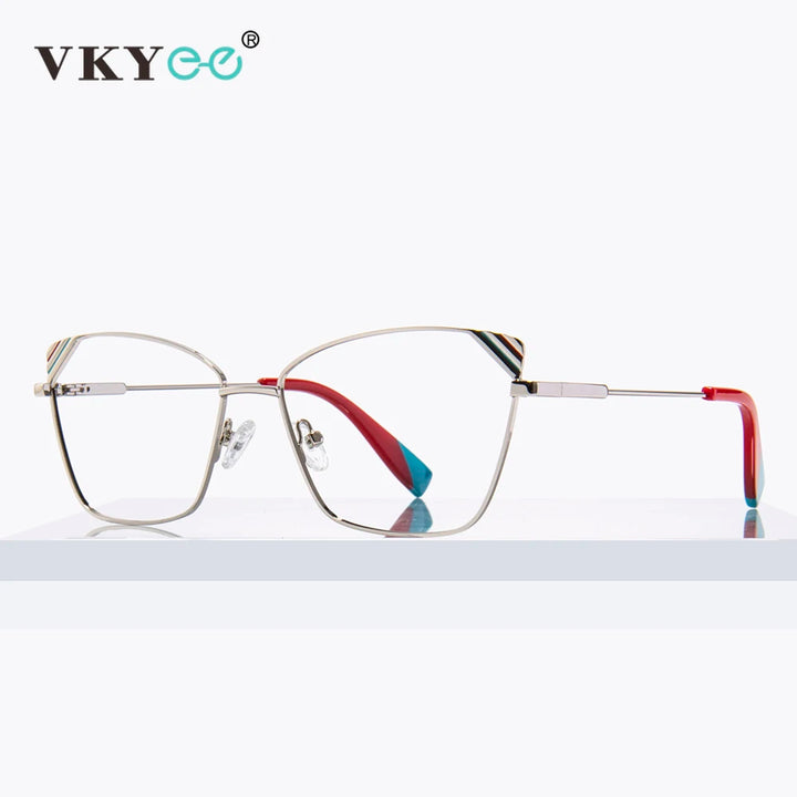 Vicky Women's Full Rim Cat Eye Alloy Reading Glasses 3033 Reading Glasses Vicky   