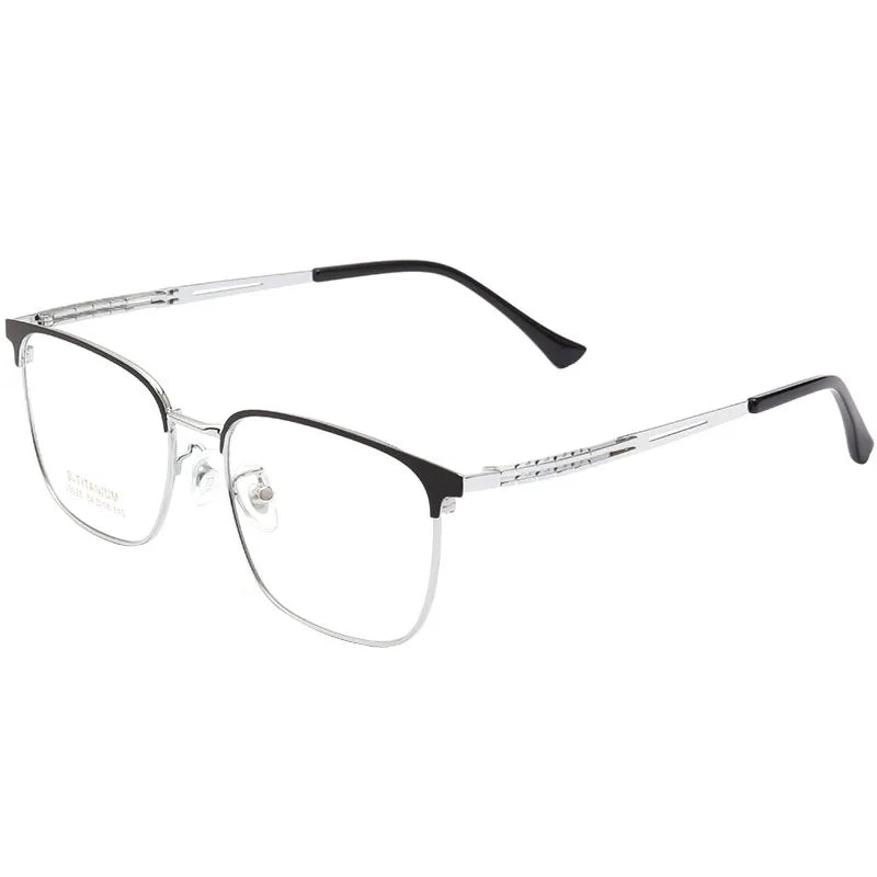Gmei Optical 3828J unisex square alloy prescription eyeglasses