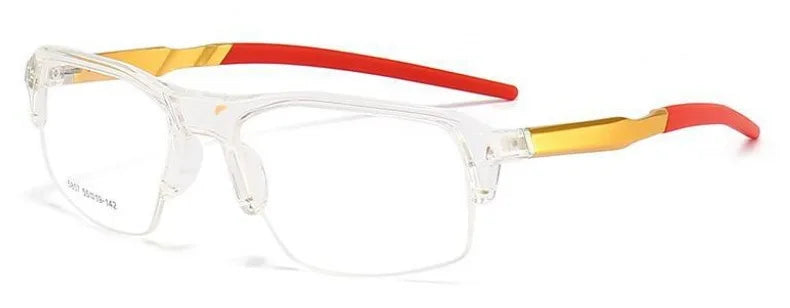 Muzz 58570 men's semi-rimless sports TR-90 prescription eyeglasses — view 14